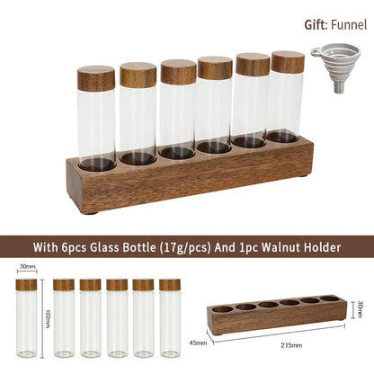 ALIKISSCAFE coffee storage system with six and twelve tube options.