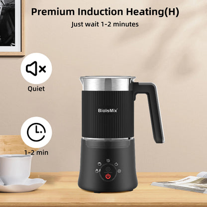 BioloMix milk frother for hot chocolate and specialty drinks.