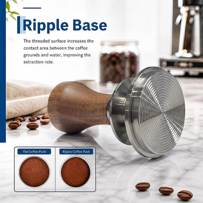 Garvee tamper is compatible with multiple portafilter sizes.