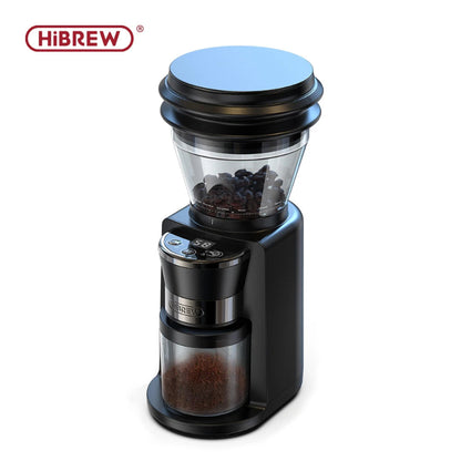 HiBREW G3 automatic burr coffee grinder with 34 grind settings.