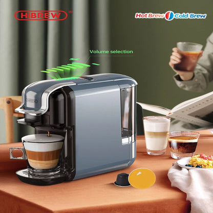 HiBREW H2B 5-in-1 capsule coffee machine for home brewing.