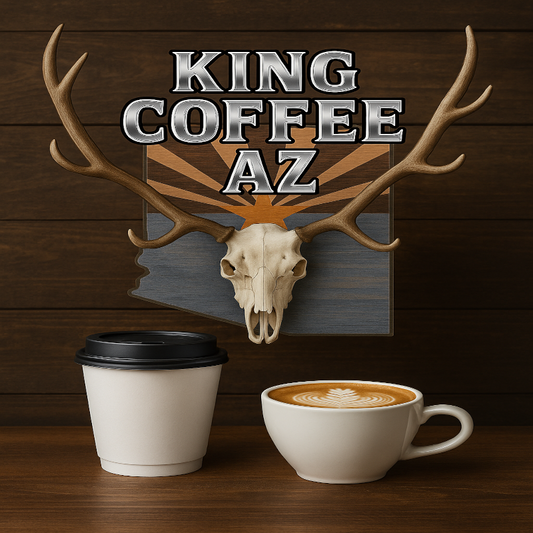 King Coffee Roasters Arizona Signature Coffee Blends.