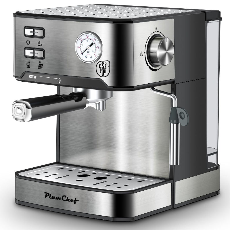 ESE pod filter for brewing compatible espresso pods.