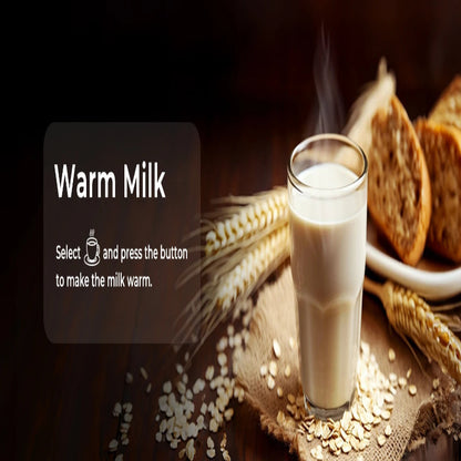 Automatic milk steamer for espresso and specialty coffee.