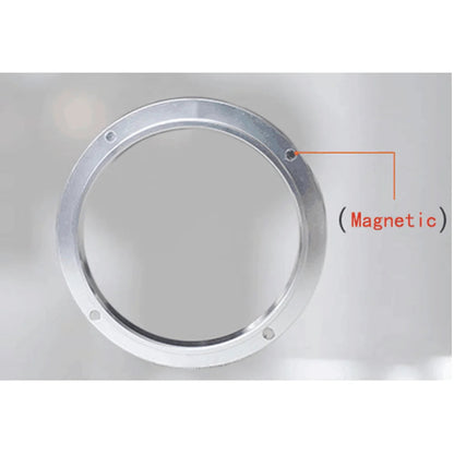 i Cafilas 51mm espresso dosing ring for coffee grinding and distribution.